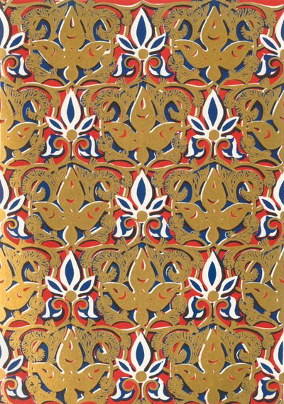 Ornament på siden av vinduer, øvre etasje, Hall of the Two Sisters, 1907. av Unbekannt