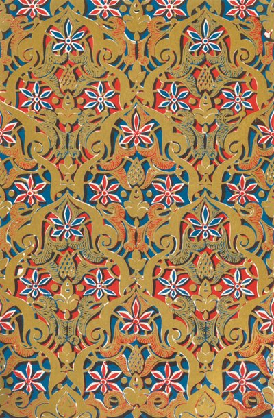 Ornament over smerter ved inngangen til Lions Court, 1907. av Unbekannt