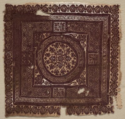 Ornament med symbolske sammenflettede knuter, 400-600-tallet. av Unbekannt