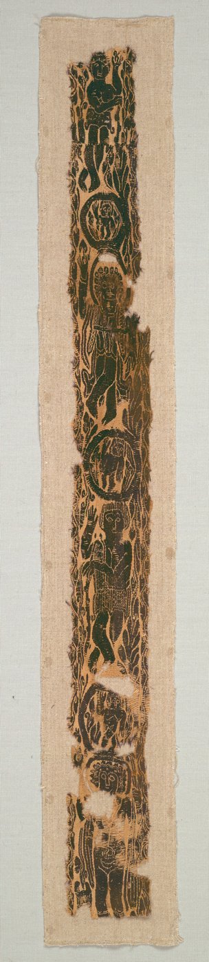 Dekorativt skulderbånd fra en tunika, 600-650. av Unbekannt