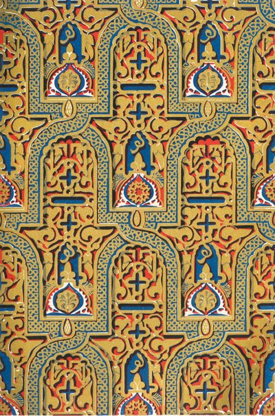 Ornamenter på paneler, Hall of Ambassadors, 1907. av Unbekannt