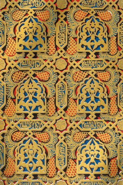 Ornamenter på paneler, Hall of Ambassadors, 1907. av Unbekannt