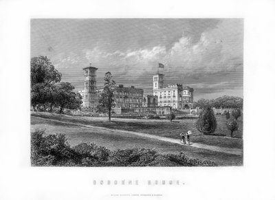 Osborne House, tidligere kongelig residens i East Cowes, Isle of Wight, England, 1899 av Unbekannt