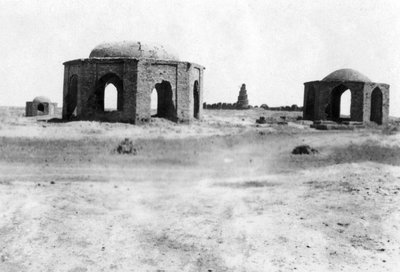 Utenfor Samarra by, Mesopotamia, 1918 av Unbekannt