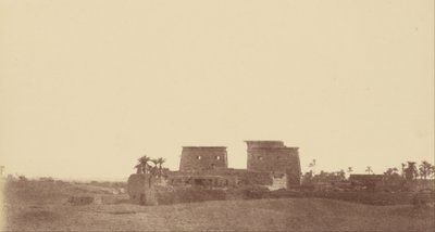 Oversikt over Palace of Karnak av Unbekannt