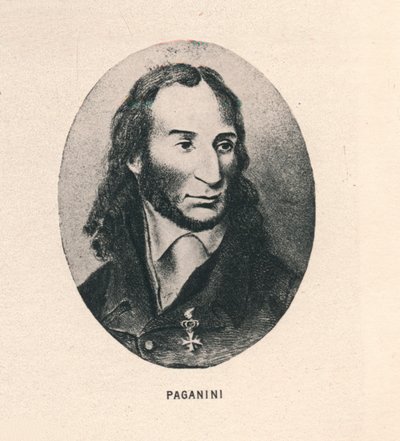 Paganini., 1895 av Unbekannt