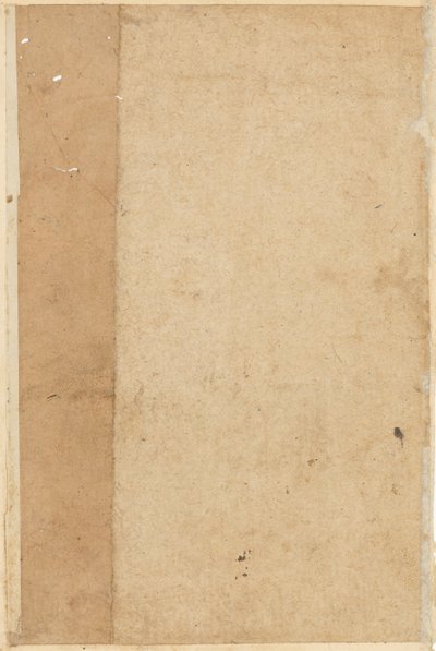 Side fra Tales of a Parrot Tuti-nama: blank side, ca. 1560. av Unbekannt