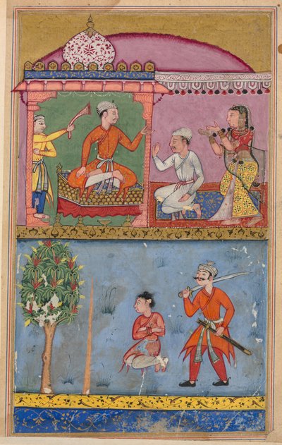 Page from Tales of a Parrot Tuti-nama: text page, c. 1560.    1185581   no       norwegian Successfully Translated  Original: Poster advertising the National Loan 1920, Banque de Paris et des Pays-Bas (colour litho) Translat: Poster advertising the Nationa av Unbekannt