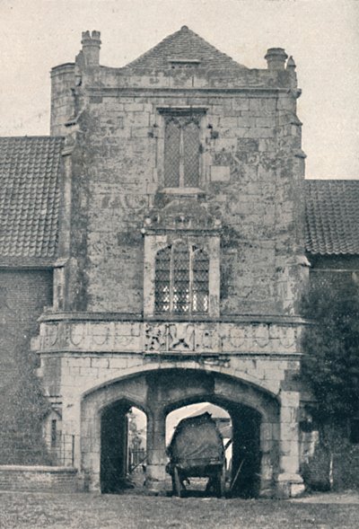 Palace Gateway, Cawood, nær York, 1903 av Unbekannt