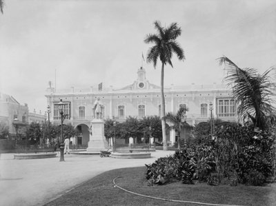 Guvernørens palass, Havana (s/hvitt bilde) av Unbekannt