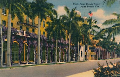 Palm Beach Hotel, Palm Beach, Florida, ca. 1940-tallet av Unbekannt