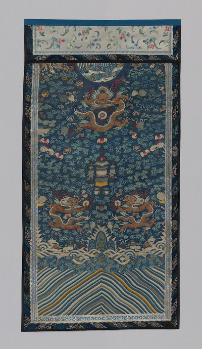 Panelmøbelstoff, Kina, Qing-dynastiet 1644-1911, 18751900. av Unbekannt