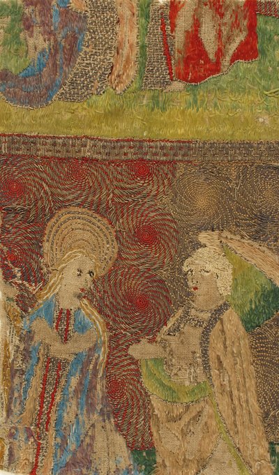 Panel med Jomfruen og Gabriel Annunciate, tysk, 1400-tallet. av Unbekannt