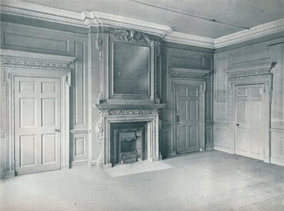 Panelt rom, tidlig attende århundre, 26, Hatton Garden, 1907 av Unbekannt