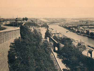 Panorama over Meuse sett fra Route Merveilleuse, c1900 av Unbekannt