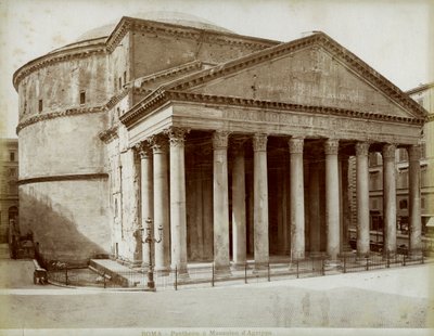 Pantheon, Roma, Italia, slutten av 1800- eller begynnelsen av 1900-tallet av Unbekannt