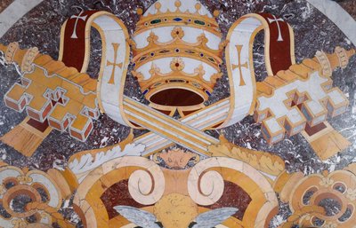 Pavelige våpenskjold - Vatikanmuseet - Roma, Italia av Unbekannt