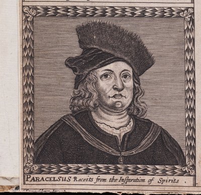Paracelsus Fra: The Order of the Inspirati, 1659 av Unbekannt
