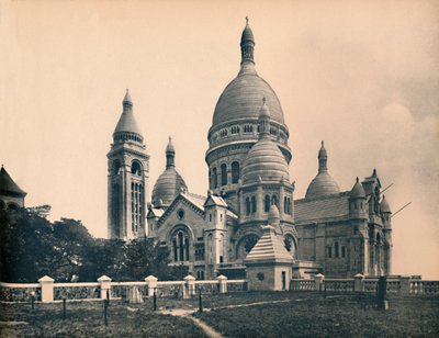 Paris. - The Basilica of the Sacred Heart, c1910. av Unbekannt