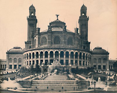 Paris. - Trocadero-palasset. - ND, c1910. av Unbekannt