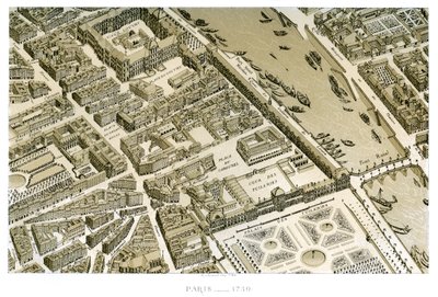 Paris, Frankrike, c1730 av Unbekannt