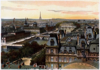 Paris, Frankrike, ca 1900 av Unbekannt