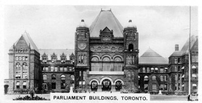 Parlamentsbygninger, Toronto, Ontario, Canada, ca 1920-tallet av Unbekannt