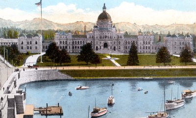 Parliament Buildings, Victoria, British Columbia, Canada, ca 1900-tallet av Unbekannt