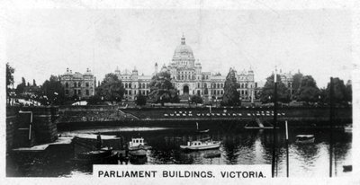 Parliament Buildings, Victoria, British Columbia, Canada, ca 1920-tallet av Unbekannt
