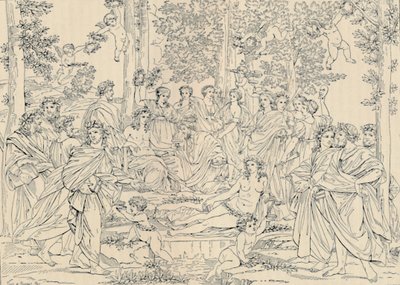 Parnassus, 1886 av Unbekannt