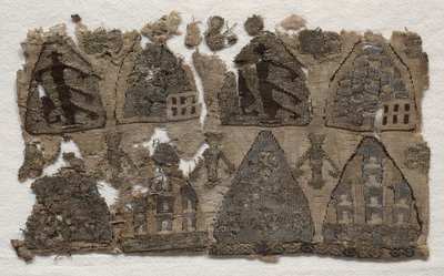 Del av en relikvieveske, 1250-1299. av Unbekannt