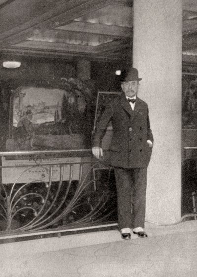 Paul Bourget , fransk forfatter og kritiker, 1928 av Unbekannt