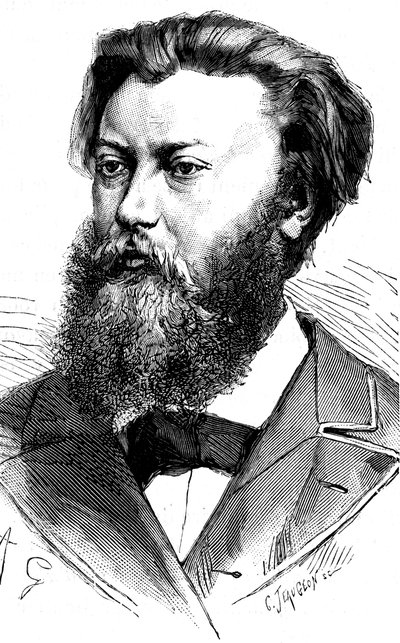 Paul Jablochkoff, russisk telegrafingeniør, 1883 av Unbekannt