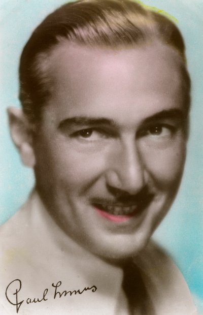 Paul Lukas 1895-1971, ungarsk skuespiller, ca 1930-tallet av Unbekannt