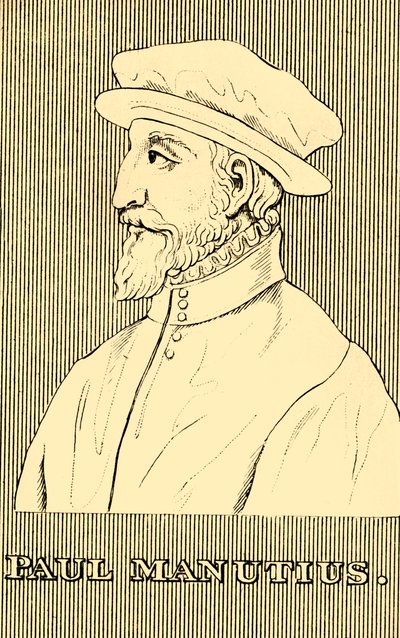 Paul Manutius, 1512-1574, 1830 av Unbekannt