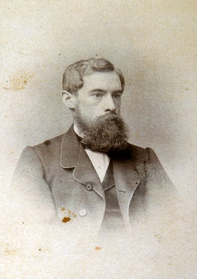 Pavel Tretyakov, russisk kunstbeskytter, samler og gallerigrunnlegger, 1865 av Unbekannt