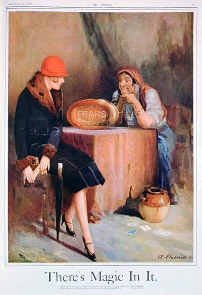 Pears såpeannonse, 1925 av Unbekannt