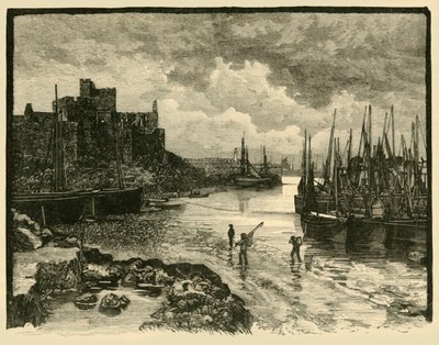 Peel Castle, 1898. av Unbekannt