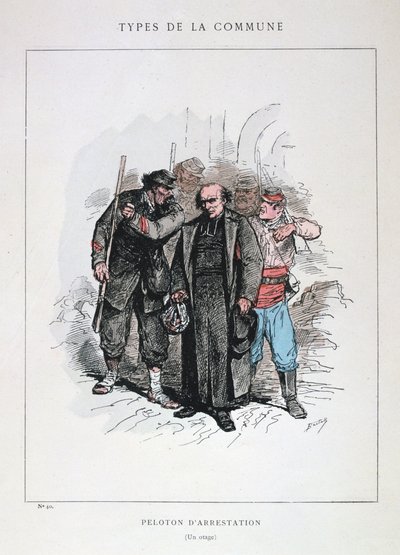Arrest Squad, Paris Commune, 1871 av Unbekannt