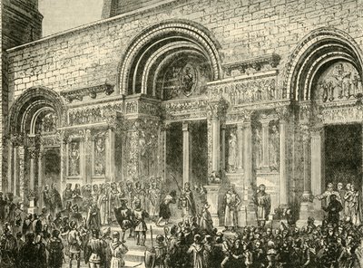 Bot av Raymond VI., greve av Toulouse, c1209, 1890. av Unbekannt