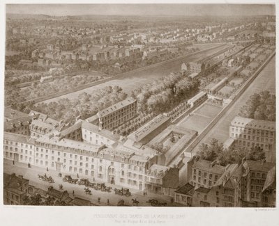 Internatskole for damene til Guds mor, Paris, 1867 av Unbekannt