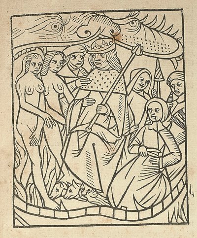 Perceval, historien om gralen av Chrétien de Troyes, 1523. av Unbekannt