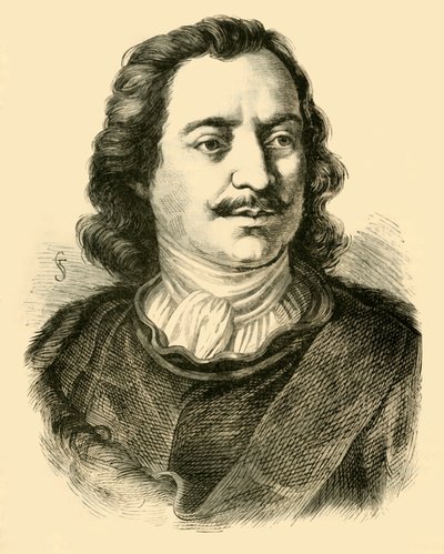 Peter den store, c1710-1720, 1890. av Unbekannt