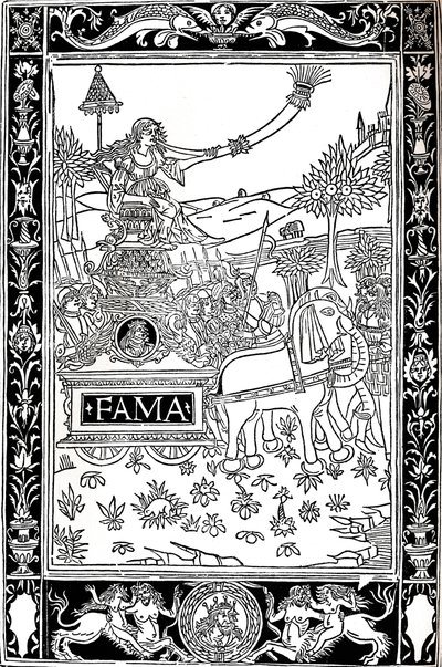 Petrarch: Triumphs, 1488, 1917 av Unbekannt