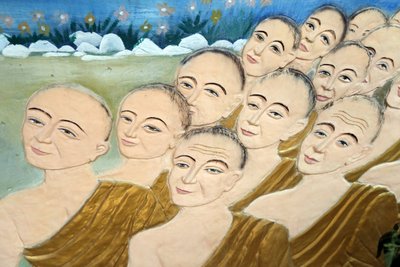 Phap Van buddhisttempel. Sanghaen. Ho Chi Minh-byen. Vietnam. av Unbekannt