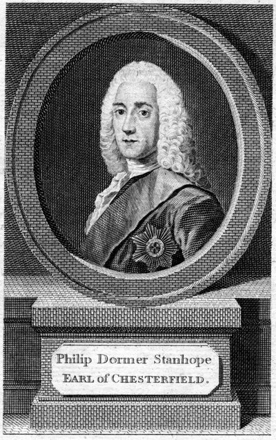 Philip Dormer Stanhope 1694-1773, 4. jarl av Chesterfield, 1800-tallet av Unbekannt