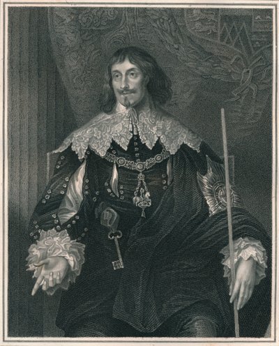 Philip Herbert, jarl av Pembroke og Montgomery, ca 1630-tallet, tidlig på midten av 1800-tallet. av Unbekannt