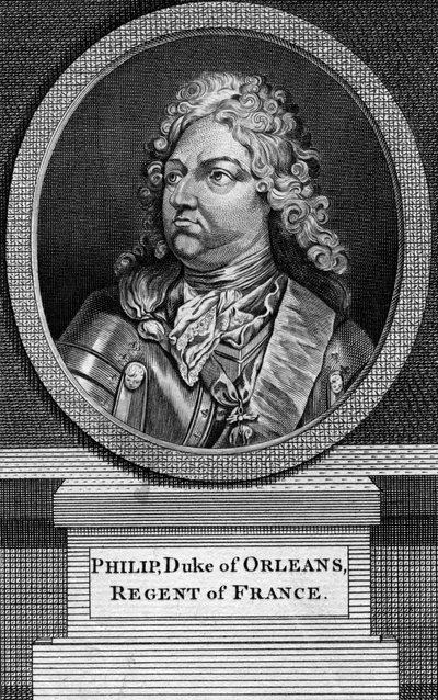 Philippe II, hertug av Orleans og regent av Frankrike av Unbekannt