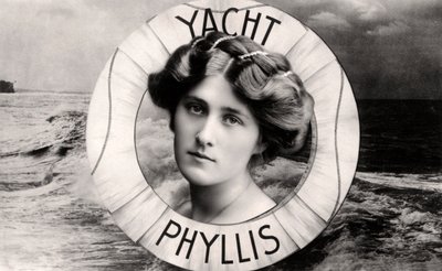 Phyllis Dare 1890-1975, engelsk skuespillerinne, 1907 av Unbekannt
