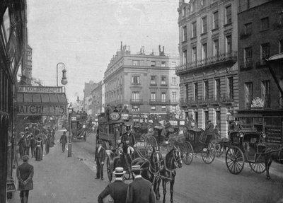 Piccadilly, London, ca 1900 1901 av Unbekannt